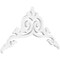 Ekena Millwork Pitch Baile Architectural Grade PVC Gable Pediment, 36"W x 18"H x 1"P (12/12) GPP036X018X100BAI - alternate 1